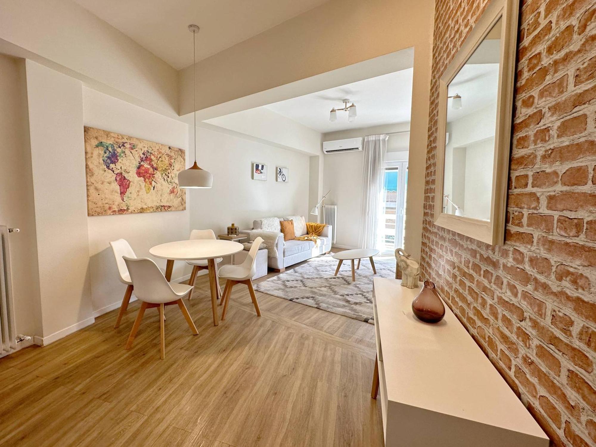 Wsd Luxury New Stylish 2Bd Apartment -Balcony With City View Атина Екстериор снимка